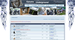Desktop Screenshot of forum.yamaha-underground.com